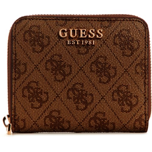 Monedero Cartera Guess Color Cafe Cartera Zip Around Medium Guess