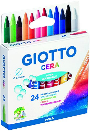 Giotto Pastelli a Cera 24 Colori
