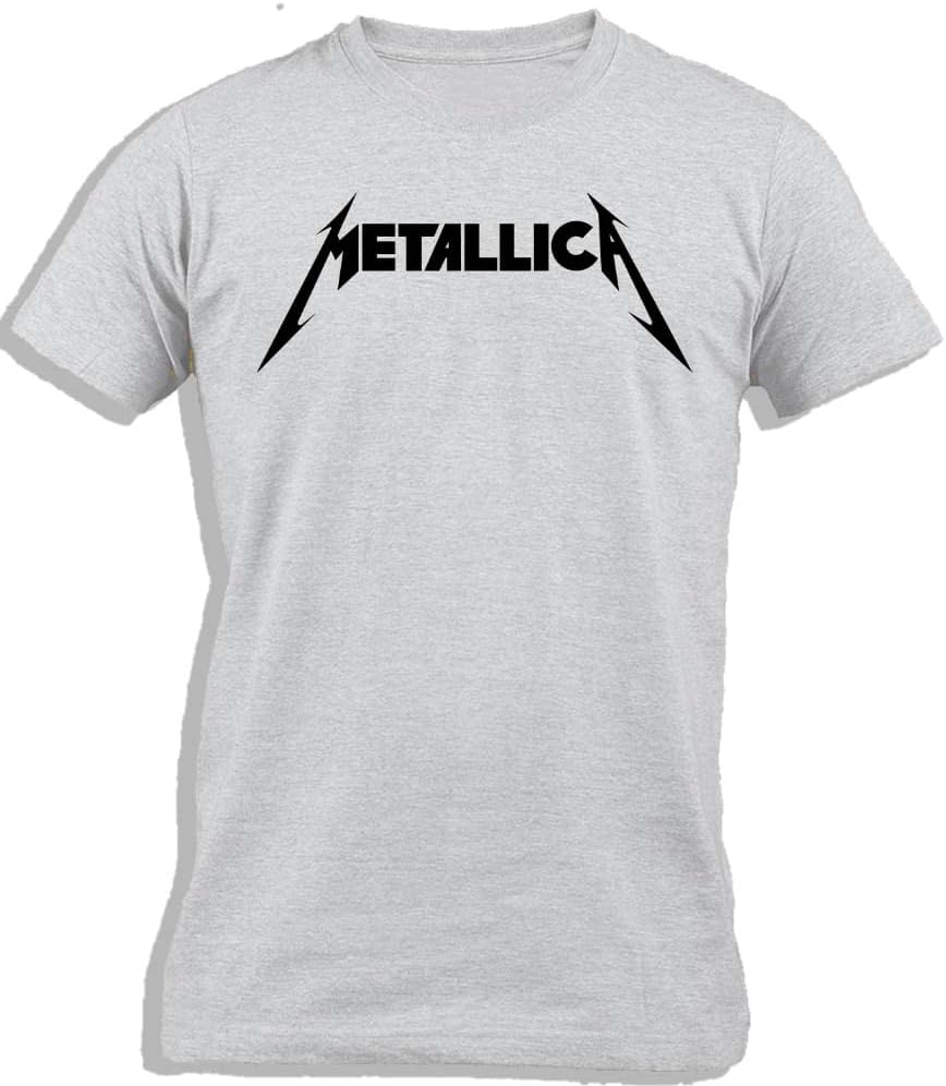 â„¢ Metallica | Rock Band | Metallica Logo Music Band Cotton T-Shirt For Men