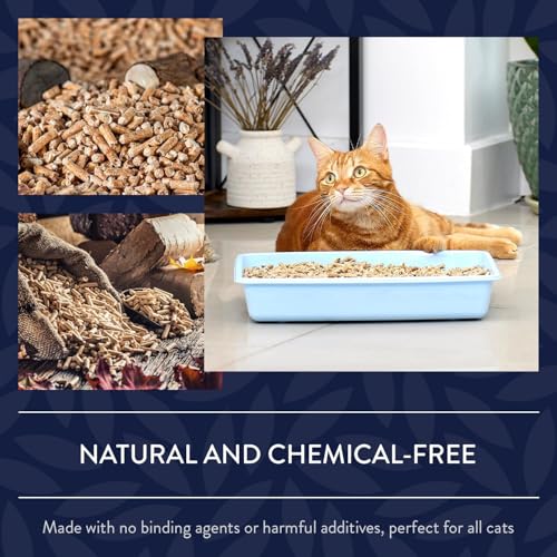 Eco Barn 30L Cat Litter Wooden Pellets. Biodegradable Cat Litter Non-Clumping (15kg) - Image 3