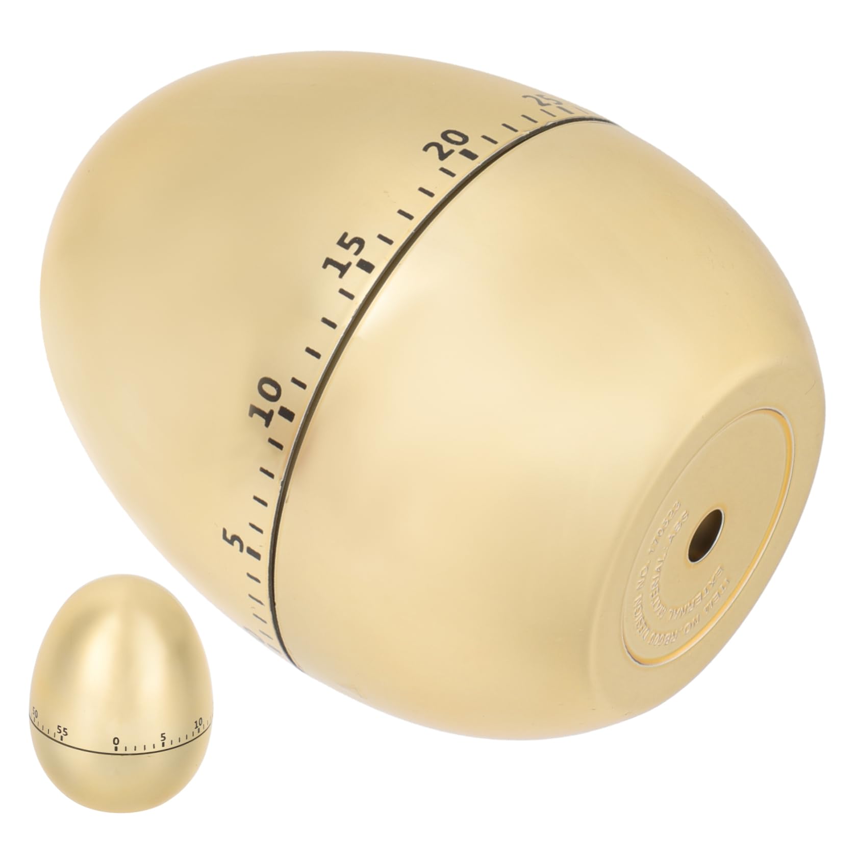 MAGICLULU 5St Küchenuhr Clocks zeitschaltuhren Mechanischer Timer zeituhr Zeitverwaltung Sport-Timer Kinder- Countdown- Zeitmanagement-Tool mechanisches Zeitmessgerät Eisen Golden