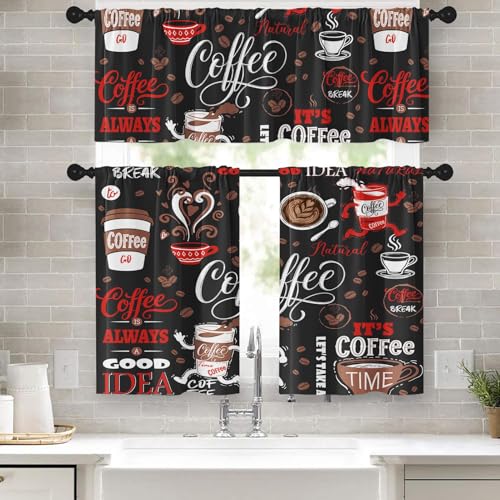Tayney Kitchen Curtains Set