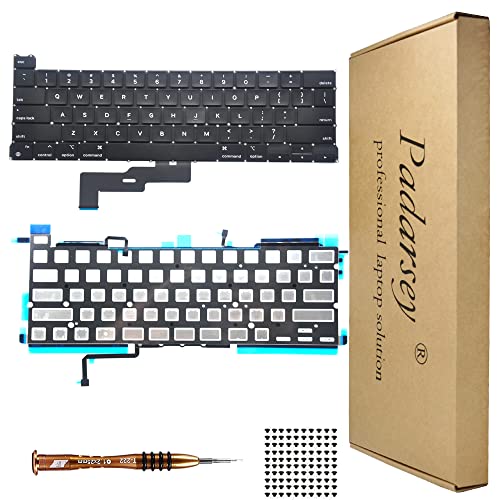 Clavier rétroéclairé MacBook Pro 13 A2338 avec frappe fluide et kit de montage inclus