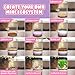 Unicorn Terrarium Kit for Kids w Fairy Lights - Unicorn Terrarium Kit for Girls - Light Up Terrarium Kit for Kids - Unicorn Room Decor for Girls Bedroom - Unicorns Gifts for Girls - DIY Kits for Girls
