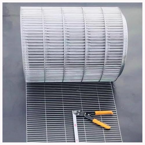 Recinzione in rete metallica zincata per pollai, rete per pollame per gabbie per animali, supporto per aiuole rialzate da giardino, rotolo in rete metallica resistente per recinzioni sicure