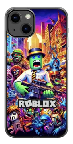 Coque de téléphone compatible avec iPhone Roblox antichoc et colorée EZB