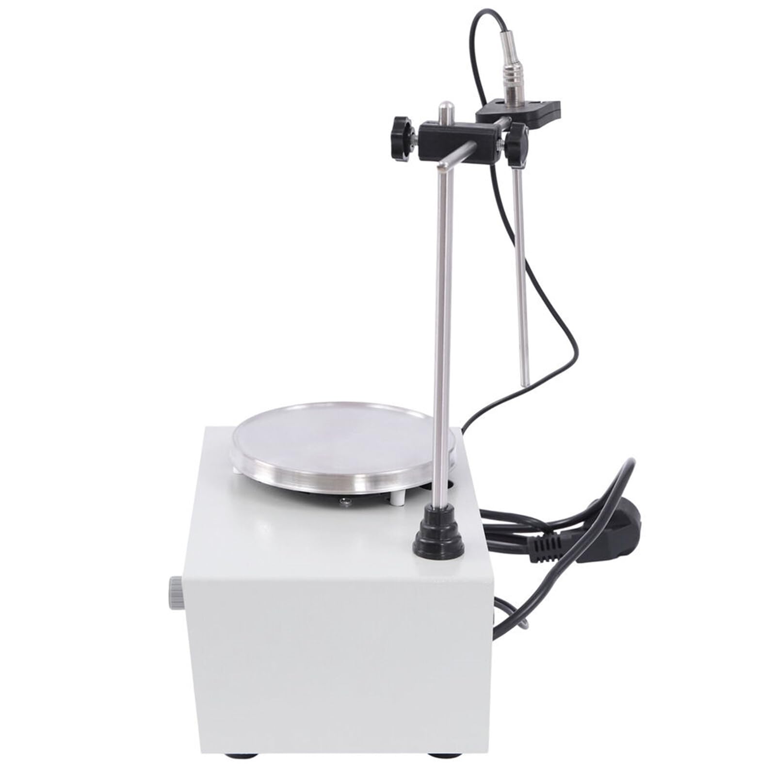Agitatore magnetico con piastra riscaldante, 250 W, 2000 ml, agitatore magnetico da laboratorio con display digitale della temperatura e regolazione della velocità, Magnetic Stirrer Mixer