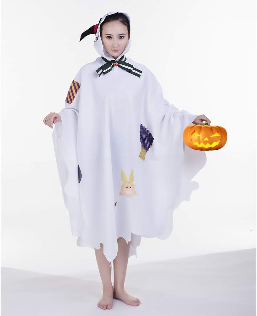 WOSHOW Anime Ghost Cloak Izuku Midoriya Cloak Cosplay Costume Halloween Cloak