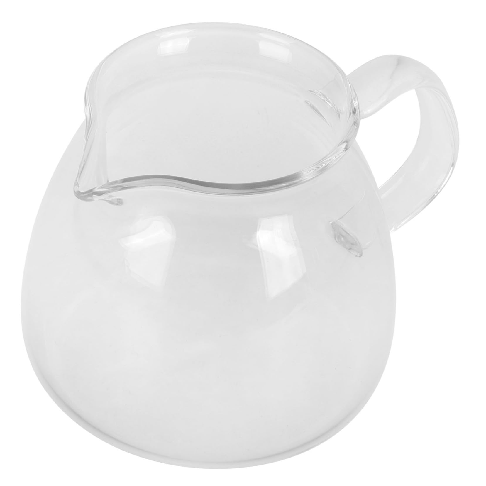 LALADEFIEE Manual Pour Glass Coffee Pot Small Tea Server Turkish Coffee Maker Creamer Pitcher Gravy Boat Water Carafe Home Kitchen Espresso Pot