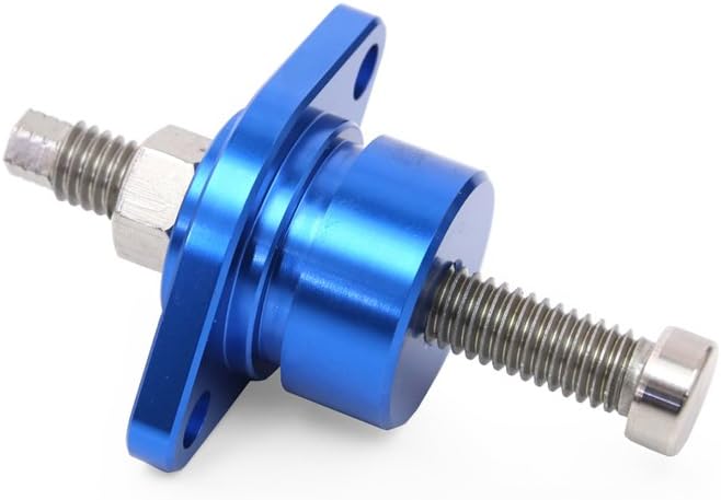 MC MOTOPARTS Blue CNC Manual Cam Chain Tensioner - Compatible with YZF R1, Replacement for 99999-04080-00
