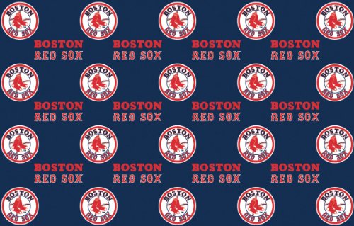 MLB Boston Red Sox Wrapping Paper