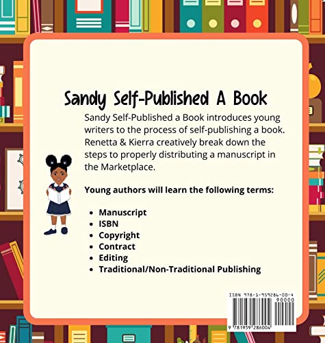 Sandy Self Published a Book – vue 2