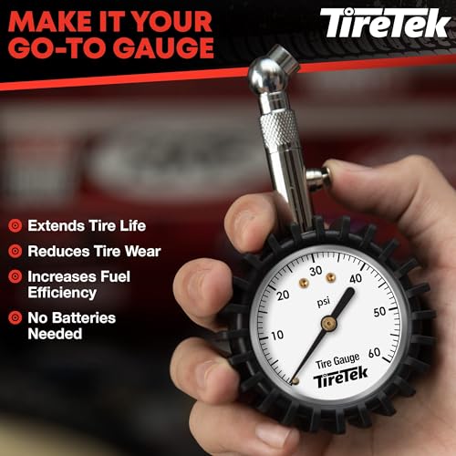 TIRETEK-Tyre-Pressure-Gauge-UK-60-PSI-Car-Tyre-Pressure-Gauge-Tyre-Gauge-Heavy-Duty-Air-Pressure-Gauge-ANSI-Certified-Professional-Tyre-Pressure-Checker-for-Cars-Motorcycles-ATV-SUV
