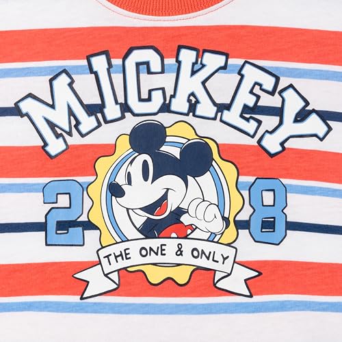 Image of Disney T-Shirt and French Terry Shorts Outfit Set Newborn to Little Kid Sizes (Newborn - 5)