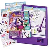 Make It Real - Disney Descendants Royal Wedding Sketchbook with Tracing Light Table. Fashion Design Tracing and Drawing Kit for Girls