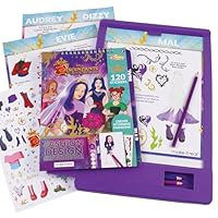 Make It Real - Disney Descendants Royal Wedding Sketchbook with Tracing Light Table. Fashion Design Tracing and Drawing Kit for Girls