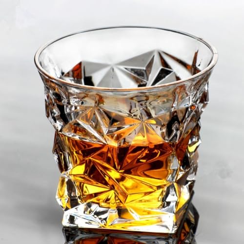 Garrafa Decanter Vidro Whisky Licor 800ml +6 Copos Superluxo