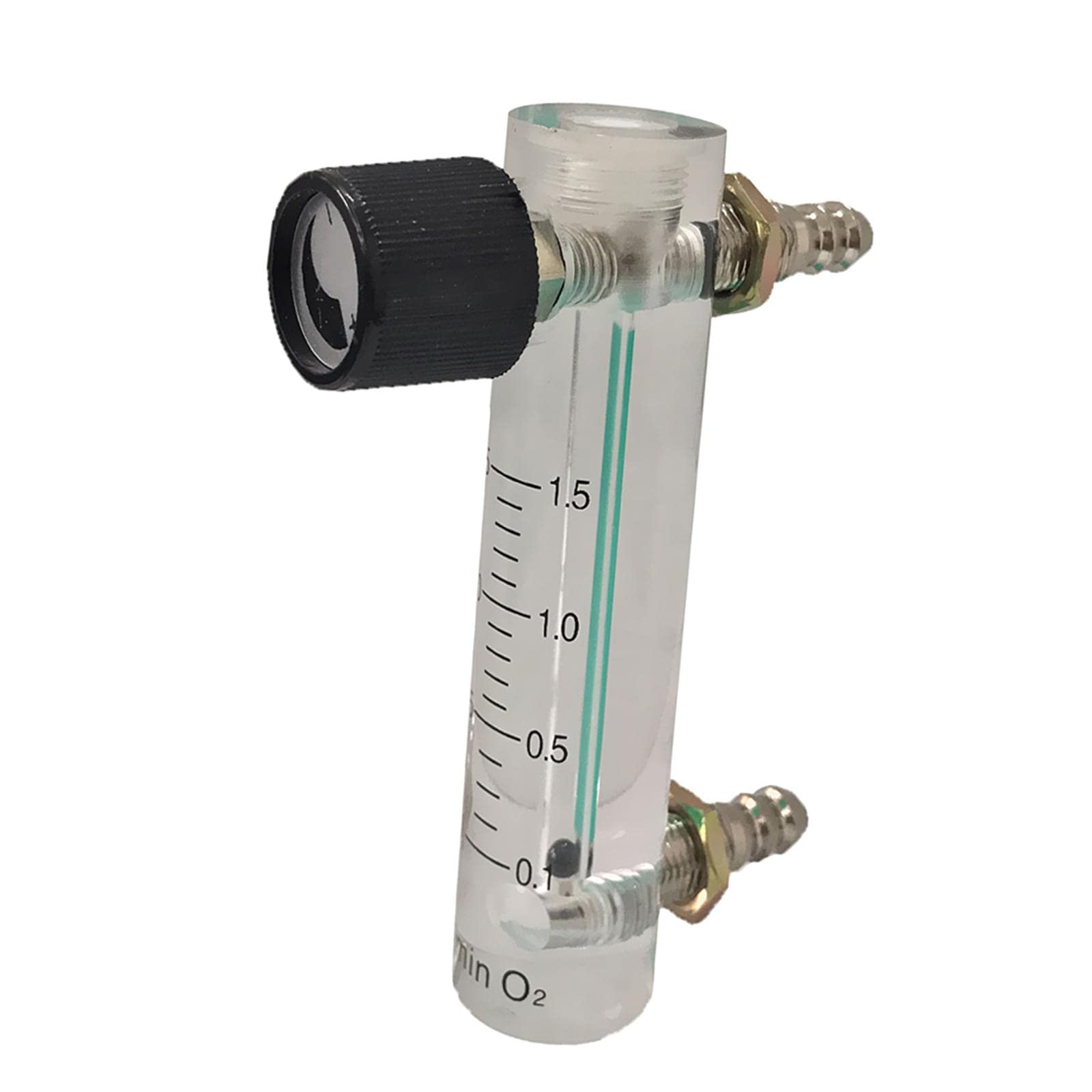 Fashion My Day Oxygen Flow Meter Flowmeter with Control Valve for Oxygen Air 0.1-1.5L|Business & Industrial | Hydraulics Pneumatics & Pumps | Pump & Flow Controllers |1 Piece of Oxygen Air Flow Mete 3