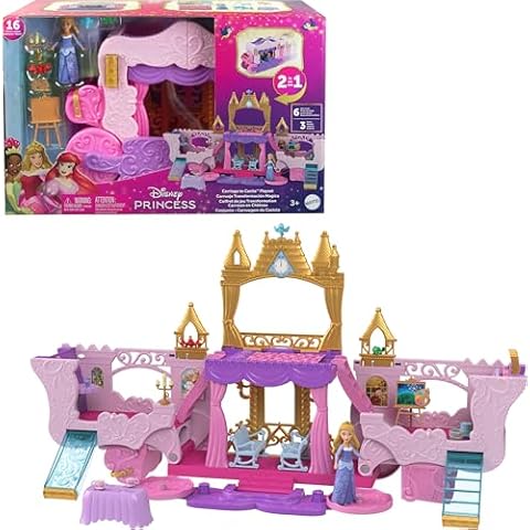 Mattel Carriage to Castle Playset Cover