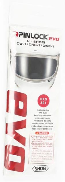 Motorcycle Shoei Pinlock Insert Clear CJ2 UK Seller