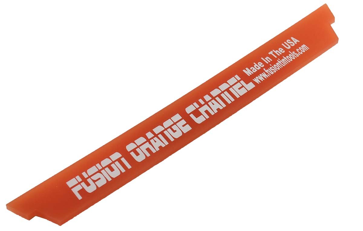 Fusion Stroke Channel Squeegee Blade (Orange)