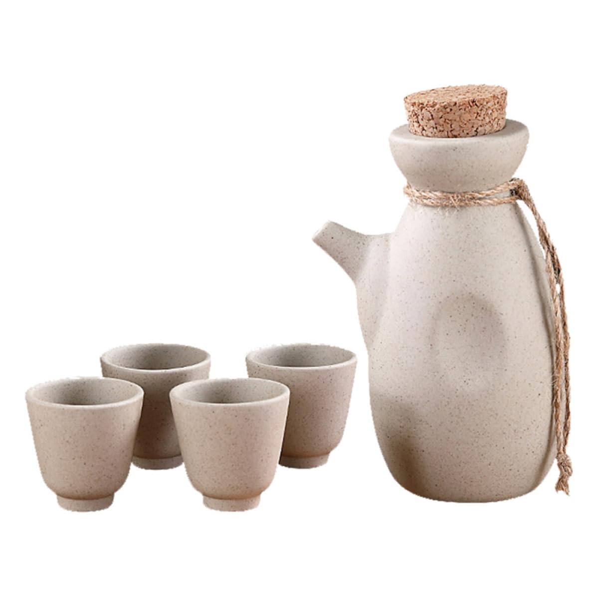 Set de sake STAHAD para servir vino japonés con elegancia sin derrames en tu mesa