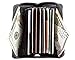 Big Skinny Polka Accordion Card Case Slim Wallet, Holds Up to 30 Cards, Black