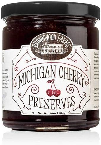 Michigan Cherry Preserves by Brownwood Farms (10 ounce)