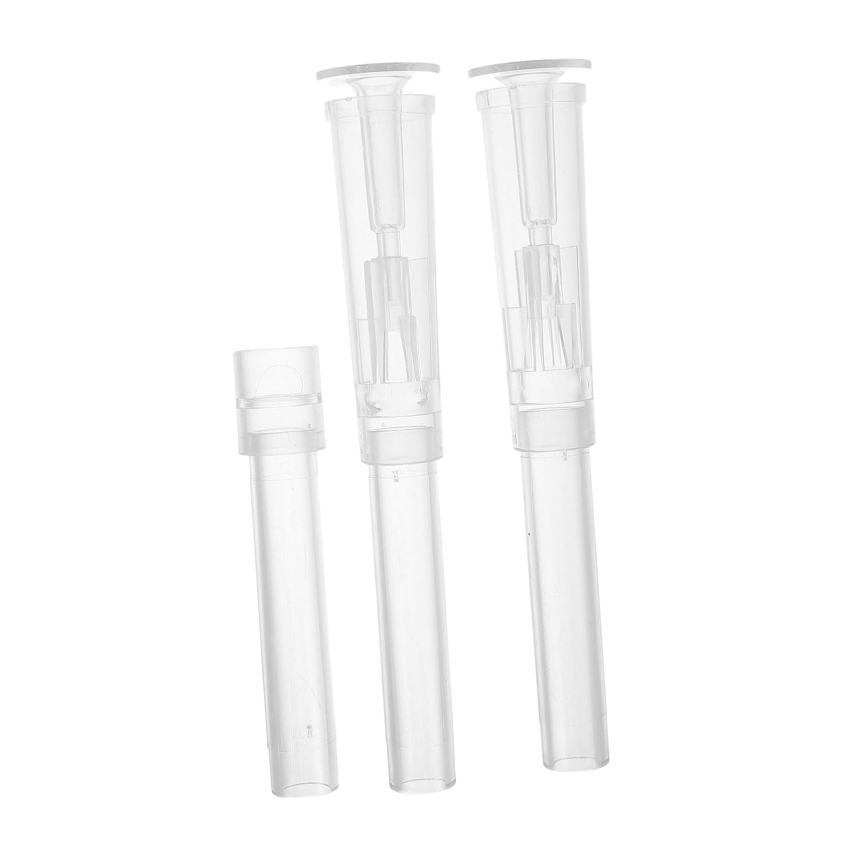 BESTYASH 2pcs Water Fountain Nozzle: Transparent Mini Mushroom Sprinkler Spout Spray Head for Tabletop Fish Tank Pump Pond Aquarium Water Feature