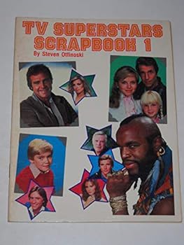 Hardcover TV Superstars Scrapbook Book