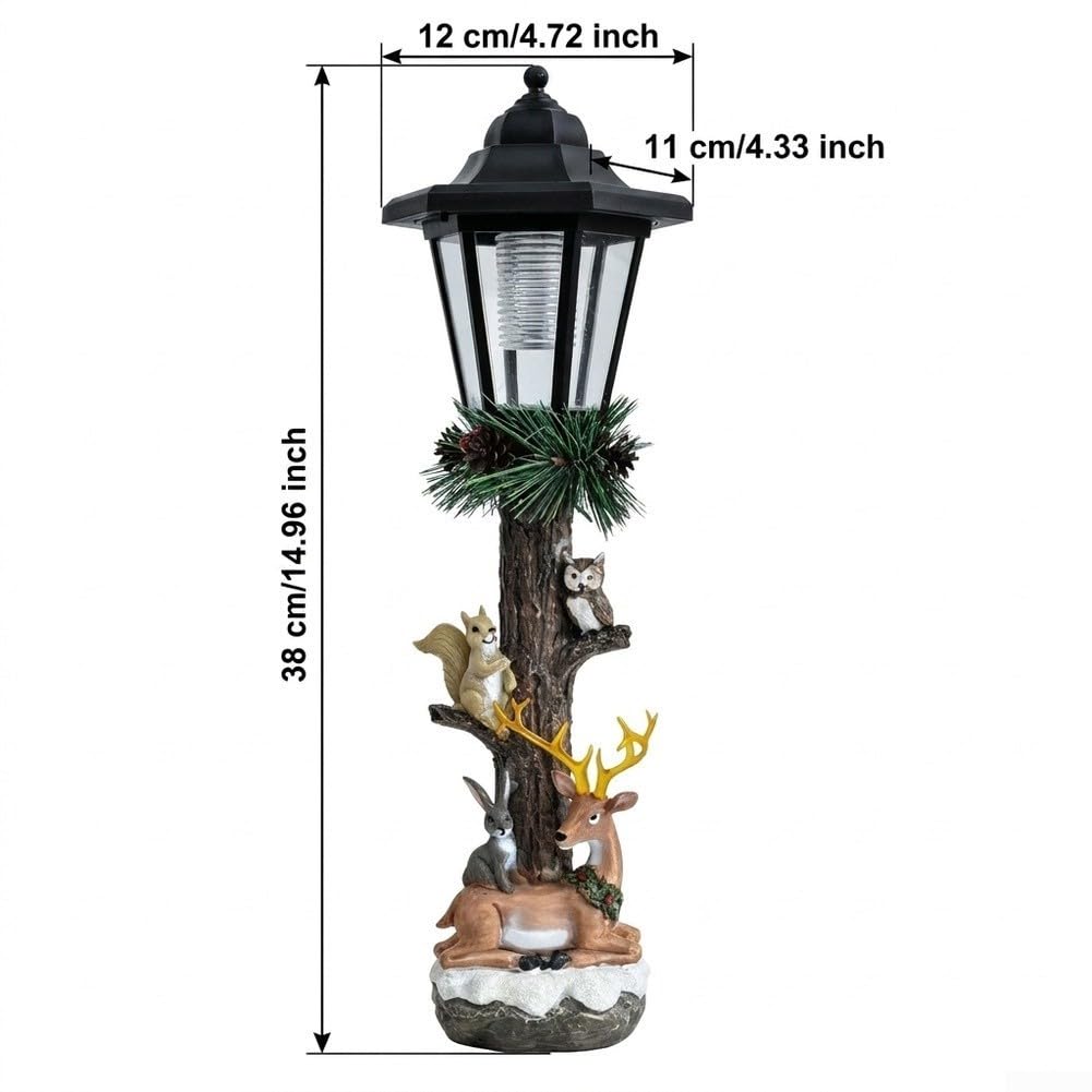 Fauhapyway per scultura Gnomo per giardino Resina Impermeabile per scultura(LD-001)