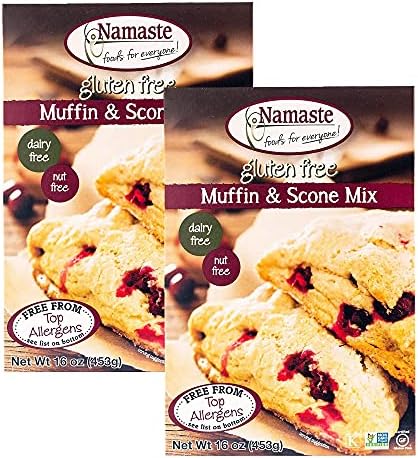 Namaste Foods - Gluten Free Muffin & Scone Mix - 16 oz.(pack of 2)