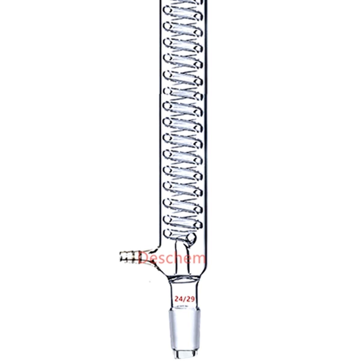 24/29 Graham Condenser,Coil Glass Heat Exchanger,Lab Glassware