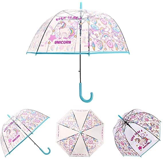 Image of Holographic /Transparent Fashion Rain Sunshade Umbrella P