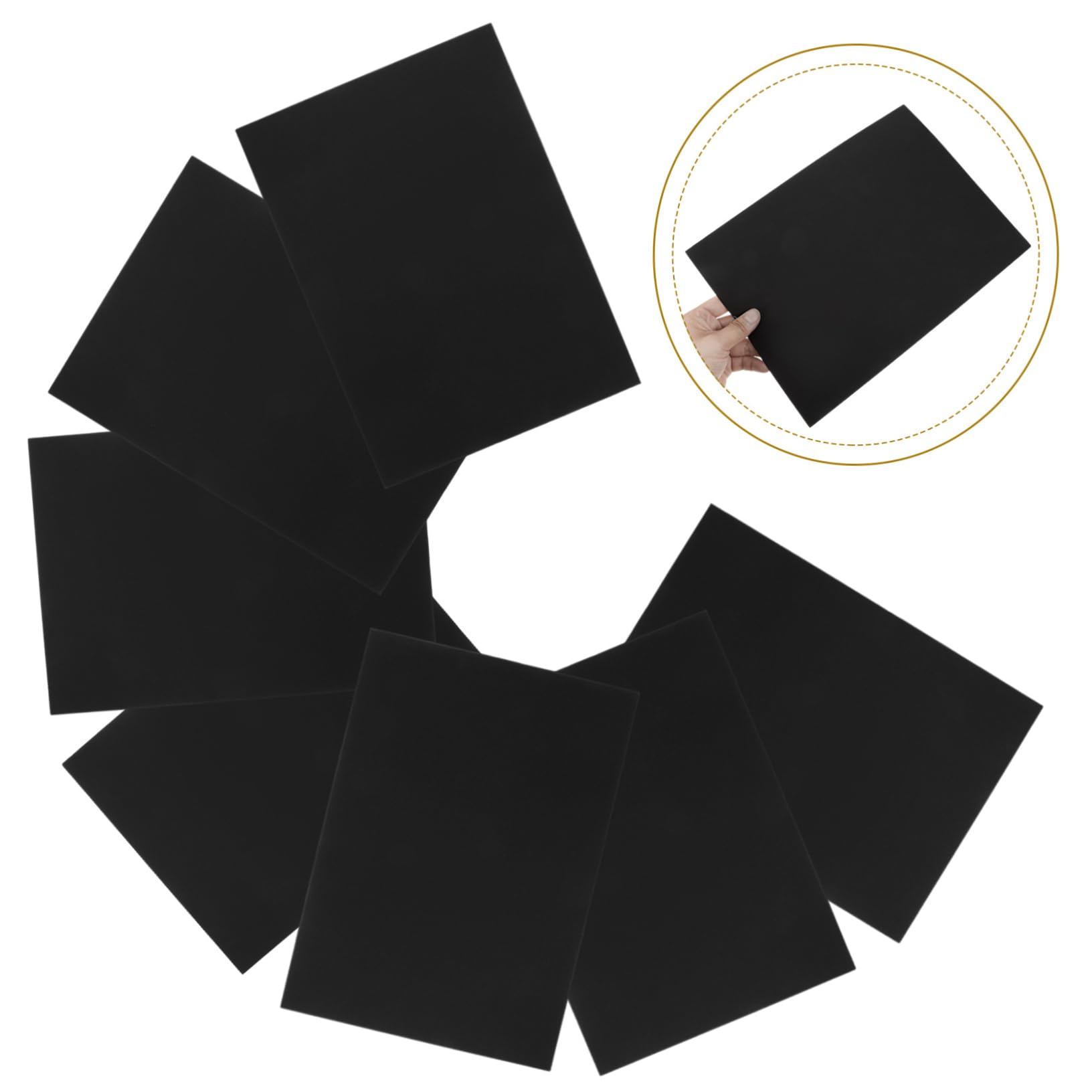 DIYEAH 100 Fogli Carta graffiata giochi creativi per bambini giochi creativi bambini giocattoli per giocattolo per pittura raschiante fai da te che dipingono carte