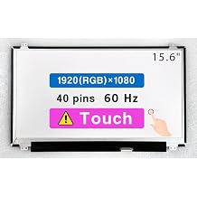 15.6" Screen Replacement for Dell Latitude E5550 P37F LCD Display Panel 40 pin FHD 1920x1080 Touch