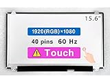 15.6' Screen Replacement for Dell Inspiron 15 5558 5559 LCD Display Panel 40 pin (FHD 1920x1080 Touch)