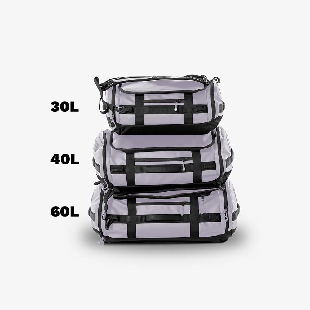 WANDRD CARRYALL 60L Uyuni Purple - Perfect Travel Essentials Duffel Bag: Versatile for Traveling, Ideal Vacation & Everyday Use