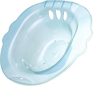Basin for Women Thickened Toilet Soaking Tub with Unique Design for Treatment and Personal Care Space-Saving Hanging Feature Easy to Clean