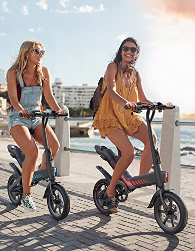 Electric Bicycle, Sailnovo 14'' Electric Bike For Adults And Teenagers With 18.6Mph Waterproof Folding Electric Bike With Removable 36V 10.4Ah Lithium-Ion Battery Throttle & Pedal Assist #TOP5