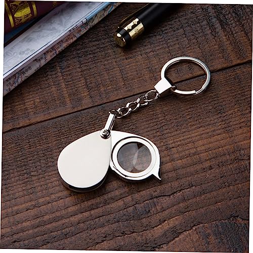 Healvian 3 Pecas Chaveiros De Lupa De Bolso Lupa De Vidro Lupa Dobrável Gargantilhas Para Crianças L