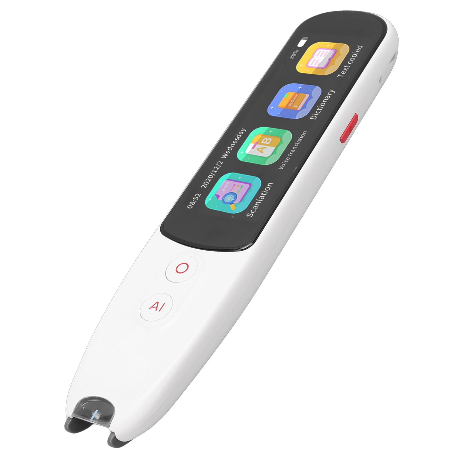 Jeffergarden Übersetzungsstift, AI Smart Pen mit Text-to-Speech und Scannen, 8 GB Speicher für Studenten und Sprachlerner