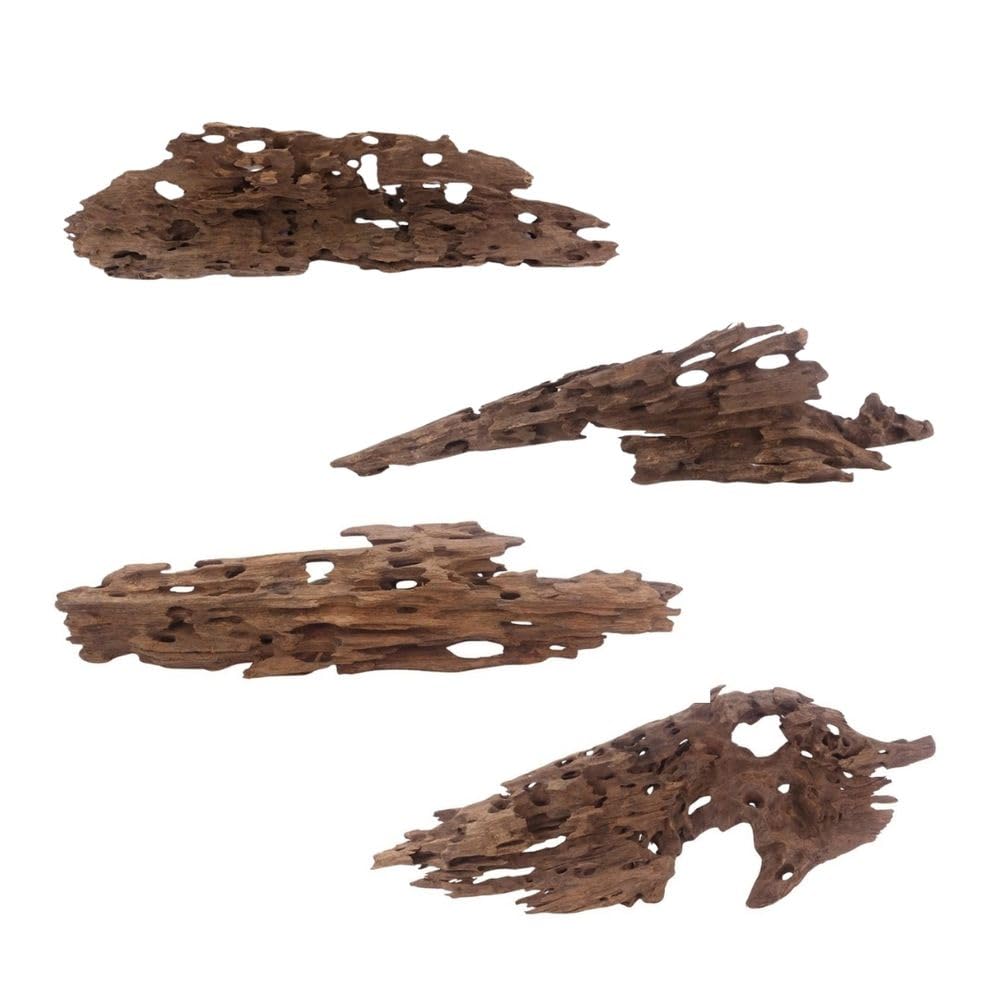 AquaOne Honey Comb Wurzel XL 1 Stück Aquarium Wurzel Mangrove Holz Deko Aquascaping Dekoration Landschaft Moos Natur Echtholz