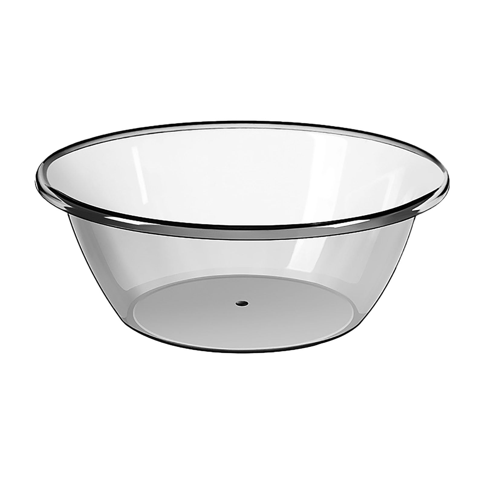 CZYWKDDPP Laundry, Transparent Round Children's Bathroom, Household Washbasin, Facial Cleansing for Home Dormitory