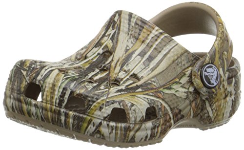 Crocs Littles Realtree Max-5 Clog (Infant), Khaki, 2/3 M US Infant