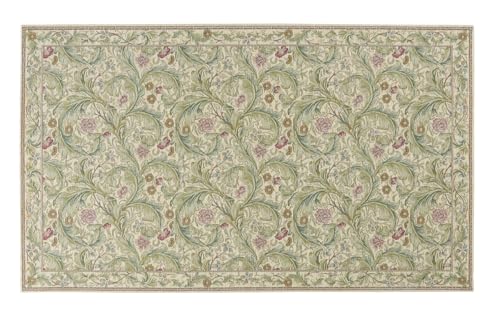 �쓇�D���Z���R�� Morris Design Studio �����X�f�U�C���X�^�W�I �}�b�g ���X�^�|�A�J���T�X �x�[�W�� 90×153cm FH1710A