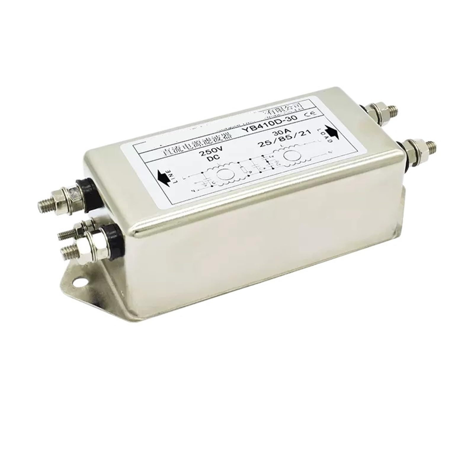 Filtre d'alimentation CC YB410D stoppe les bruits de ligne