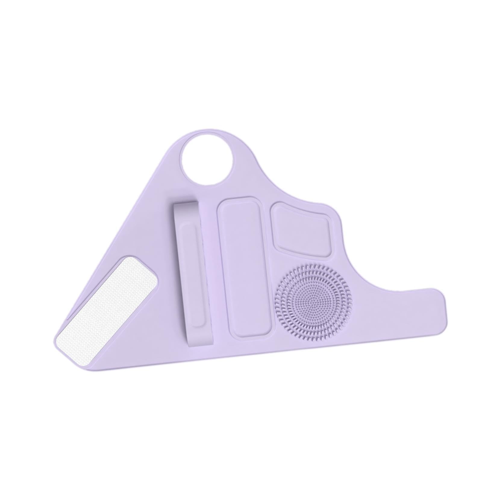 CALANDIS™ Silicone Makeup Pad Storage Makeup Brush Cleaning Mat for Art Supplies Brush Purple | Brush Cleaners | Makeup Tools & Accessories | Makeup 4