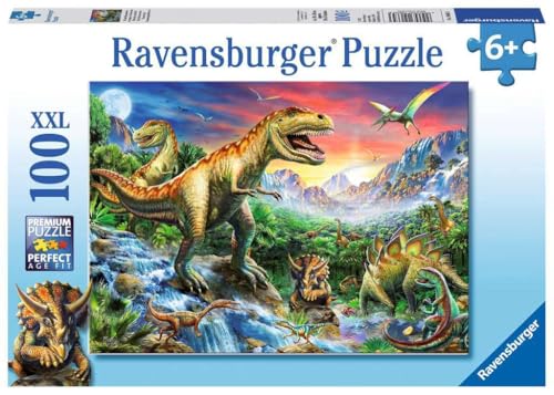 Ravensburger - Puzzle 100 Pièces XXL - Au Temps des Dinosaures