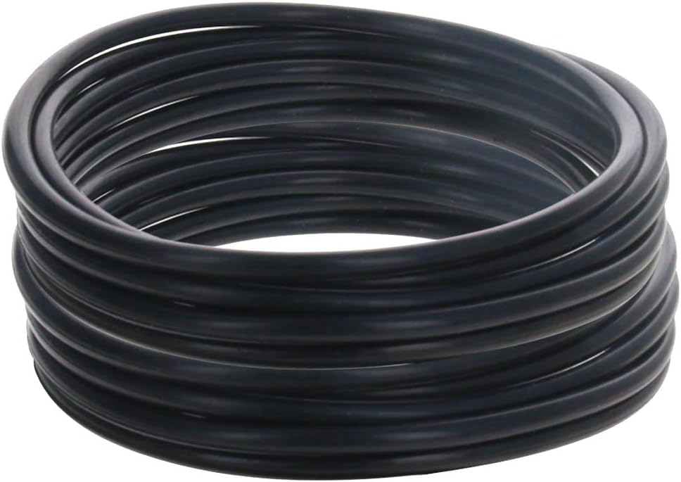 Othmro 10pcs Nitrile Rubber O-Rings, 4mm Wire Dia 95mm OD Metric Sealing Nitrile NBR Rubber Washers for Oil or Air Sealing, Professional Plumbing, Car Repair, Air or Gas Connections Black